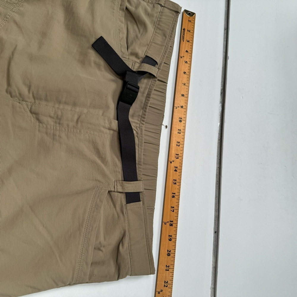 North face khaki convertible hiking pants shorts nylon men's XXL extra large 2x - Picture 13 of 16